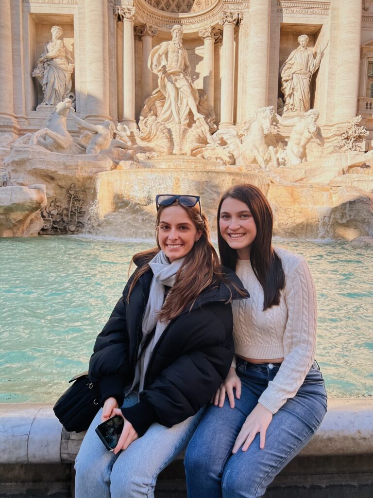 Olivia Cayward and Emily Cenci